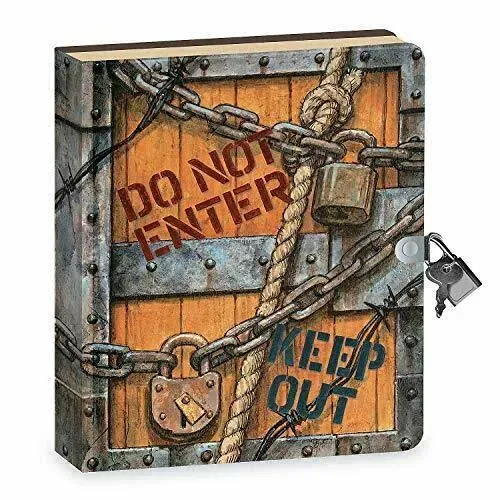 MindWare Keep Out Lock and Key Diary