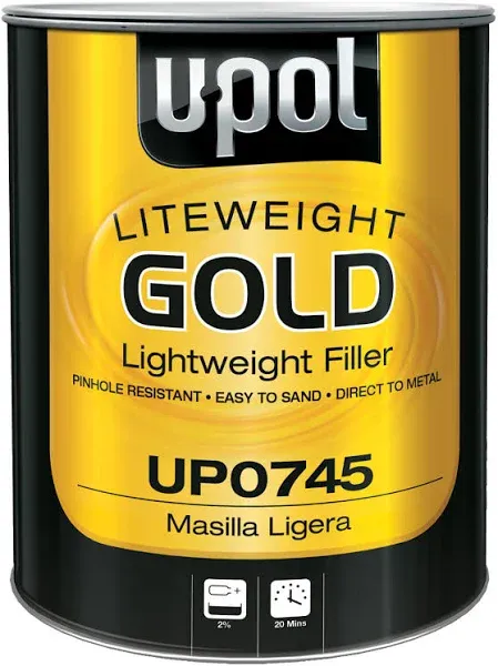 U-POL Flyweight Gold Lightweight Body Filler