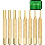 SWANLake 8-Piece Brass Pin Punch Set