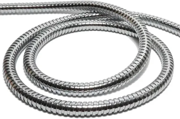 HotelSpa 5 to 7 Foot Extra Long Stretchable Stainless Steel Shower Hose