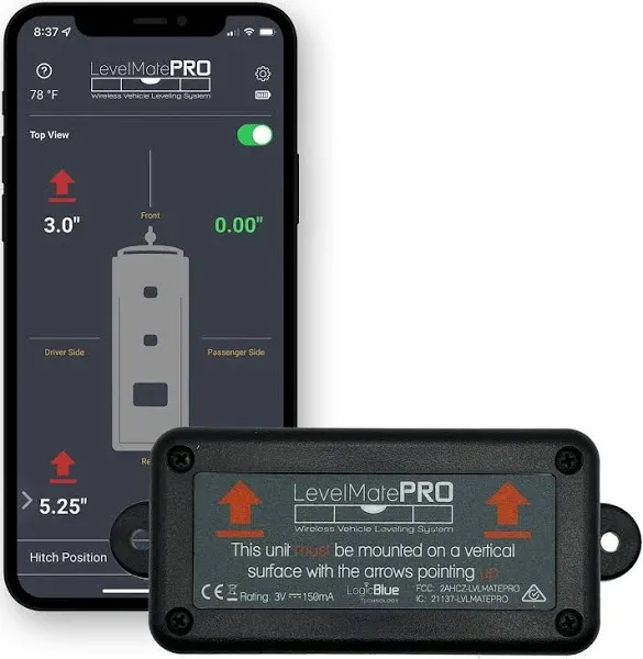 LevelMatePRO Wireless Vehicle Leveling System