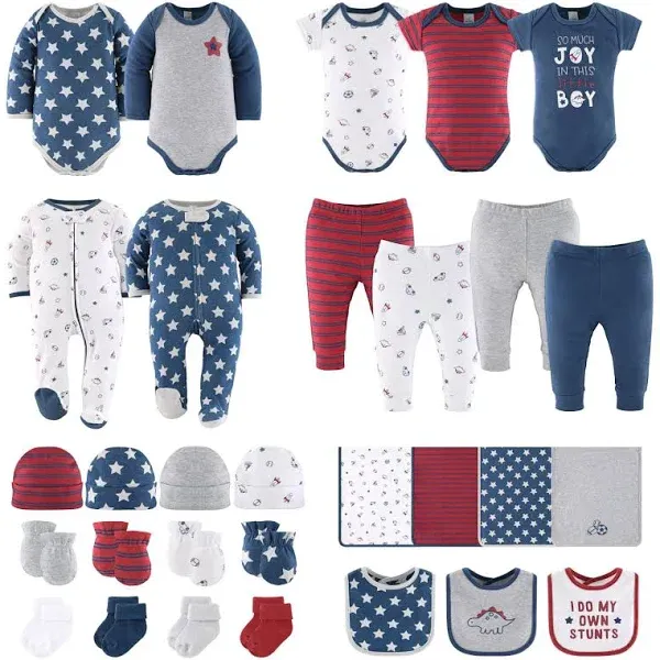 The Peanutshell Baby Boys Newborn Layette Set