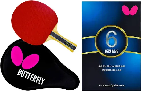 B603FL Ping Pong Paddle Set | 1 Table Tennis Racket | 1 Ping Pong Paddle Case| T