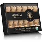 Mount Mansfield Maple Certified Organic Pure Vermont Maple Candy (1 Pound) *M...