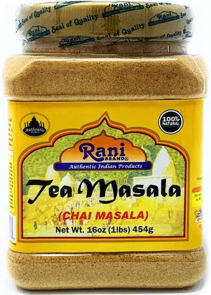 Rani Tea Masala Indian Spice Blend PET Jar ~ All Natural