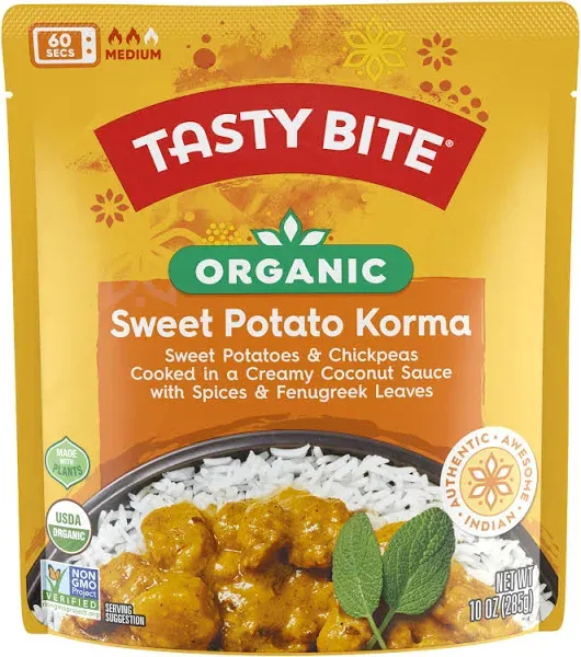 Tasty Bite Organic Sweet Potato Korma