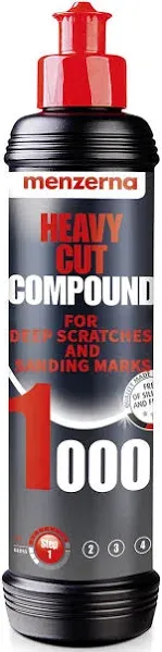 Menzerna 1L Heavy Cut Compound 1000 Gloss Polish Polish Heavy Cut Compound