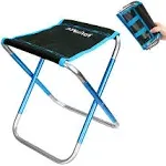 Camping Stool, Portable Folding Stool for Outdoor Travel Walking Hiking Fishi...