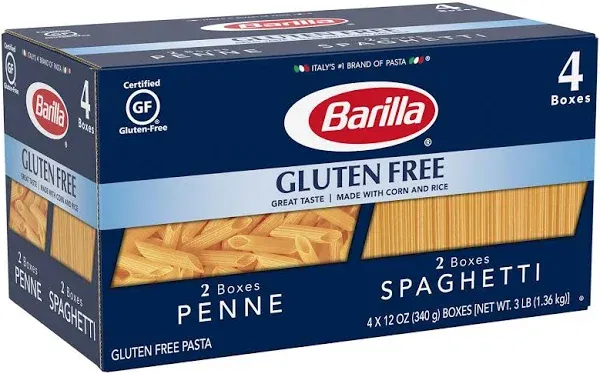 Barilla Gluten-Free Pasta, Variety Pack (12 oz., 4 pk.)