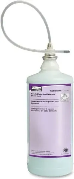 Rubbermaid Commercial Products OneShot Moisturizing Lotion Hand Soap Refill, 800mL, Compatible with RCP's Touchless OneShot Lotion Dispensers, for Restrooms in Offices/Hotels/Restaurants