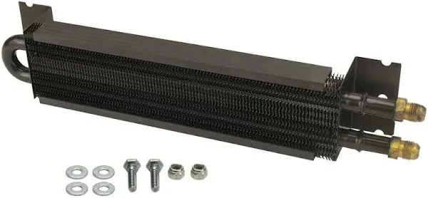 DERALE #13223 Frame Rail Cooler 12in Long  AN-6 Inlets