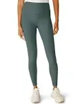 Beyond Yoga Spacedye Caught in The Midi High Waisted Legging - Women's Storm Heather, L