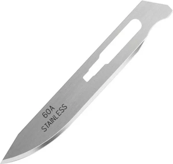 Havalon Piranta #60A Stainless Steel Blades - 12 Pack