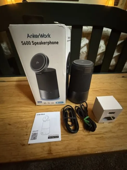 AnkerWork S600 All-in-One Bluetooth Speaker