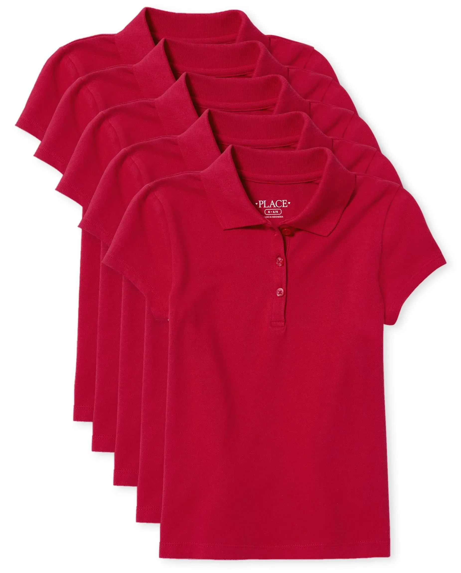 The Children’s Place Multipack Short Sleeve Pique Polo