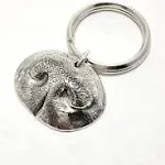 Custom silver pet nose pendant kit