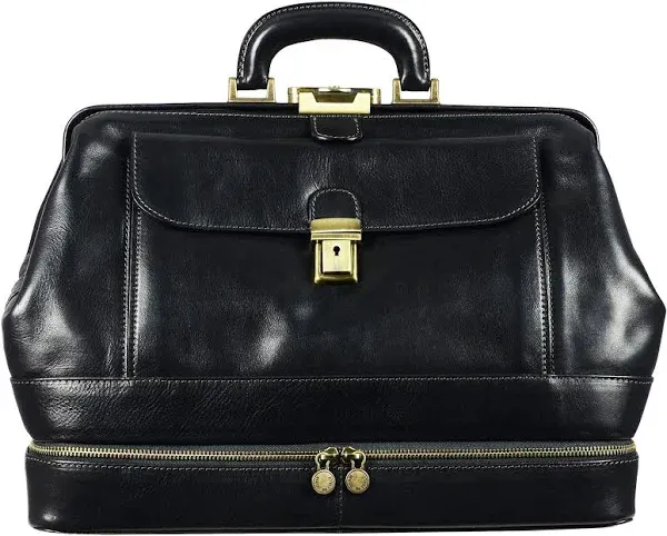 The Master and Margarita Large Italian Leather Doctor Bag