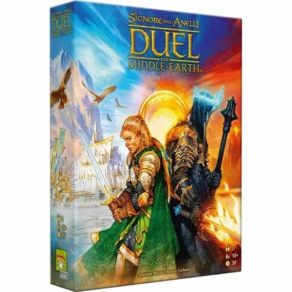 Asmodee The Lord of The Rings Duel For MiddleEarth Board Game Ita