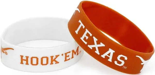 Aminco Texas Longhorns Rubber Wrist Band