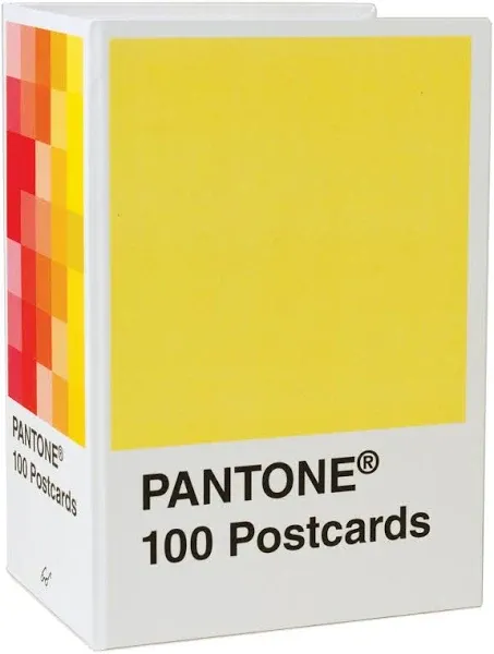 Pantone Art Postcard Box: 100 Postcards (Pantone Color Chip Card Set) 