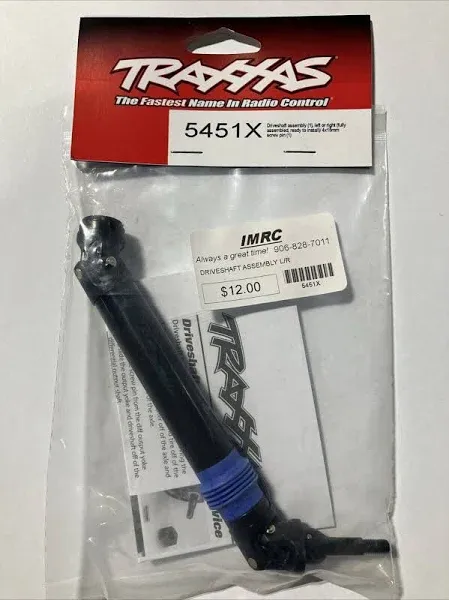 Traxxas Revo Front/Rear Drive Shaft Assembly (1) - TRA5451X