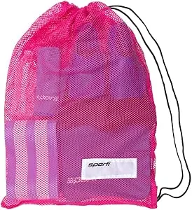 Sporti Mesh Bag with Zipper Pocket