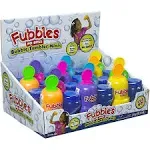 Fubbles No Spill Bubble Tumbler Minis Party Favor 12 pack | toy for... 