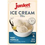 JUNKET: Very Vanilla Ice Cream Mix, 4 oz