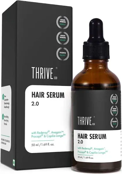 ThriveCo Hair Growth Serum With Redensyl, Anagain, Procapil, Capilia 50ml