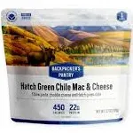 Backpacker's Pantry Hatch Chile Mac and Cheese, 1 Serving, 101320