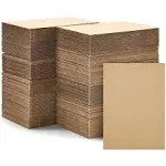 200 Pack 5x7 Corrugated Cardboard Sheets - Shipping, Mailing, Crafts