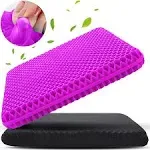 Gel Seat Cushion for Long Sitting (Super Large &amp; Thick), Soft &amp; Breathable, Gel 