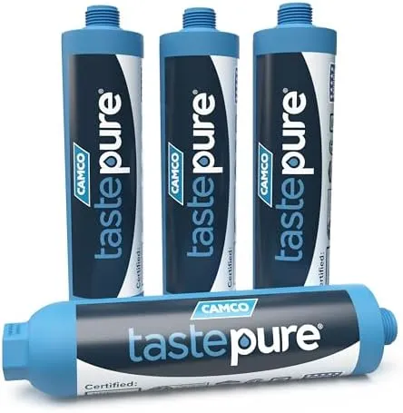 Camco TastePURE KDF Water Filter - 4 Pack