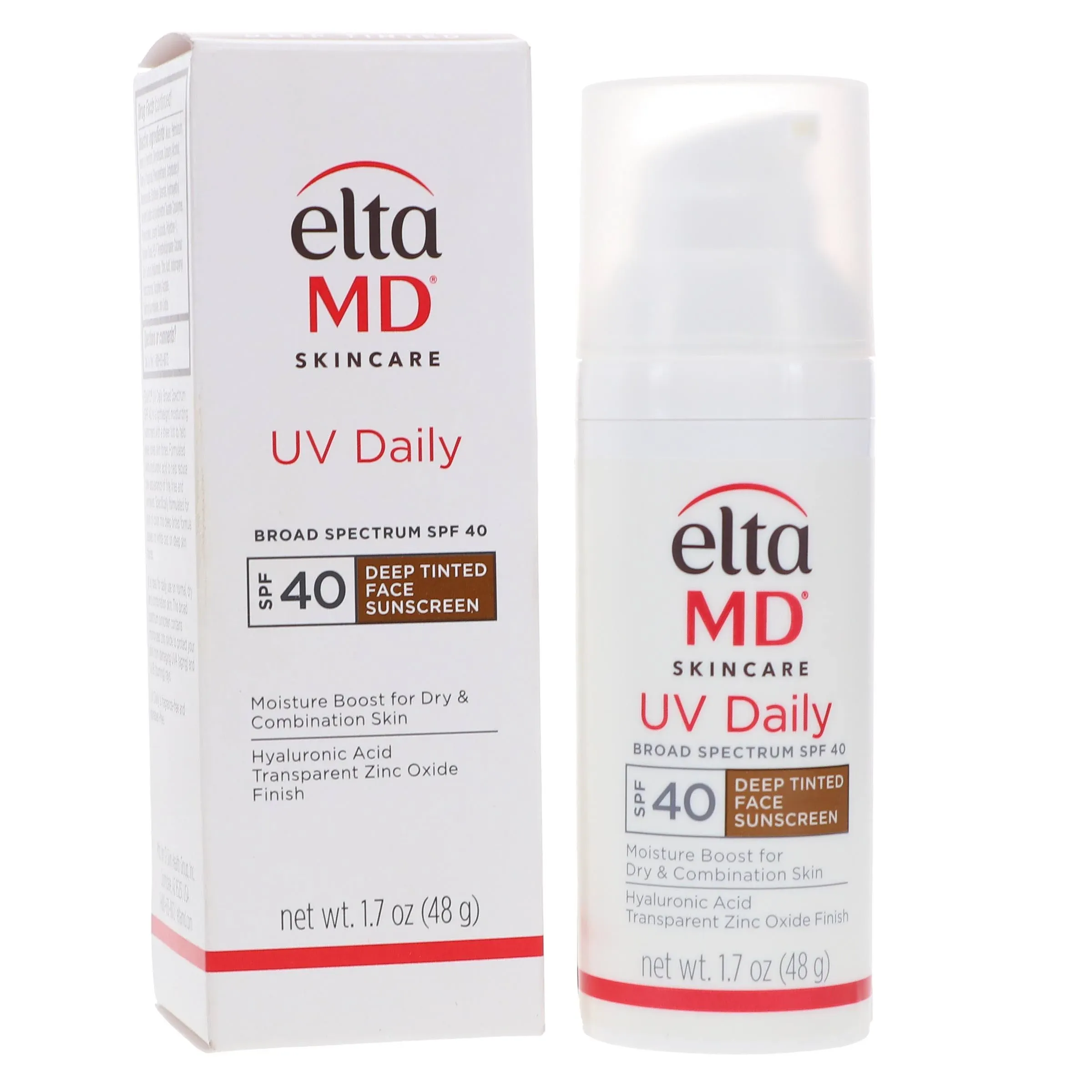 EltaMD UV Daily SPF 40 Deep Tinted Face Sunscreen 48g/1.7oz