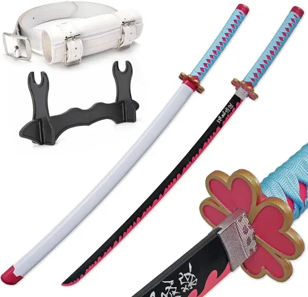 Anime Mitsuri Sword, About 41 inches, Hashira Pillars &amp; Protagonist Sword, An...