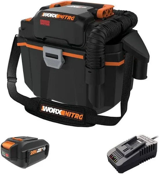 Worx Nitro 20V 2.1 Gal Cordless Wet/Dry Vacuum