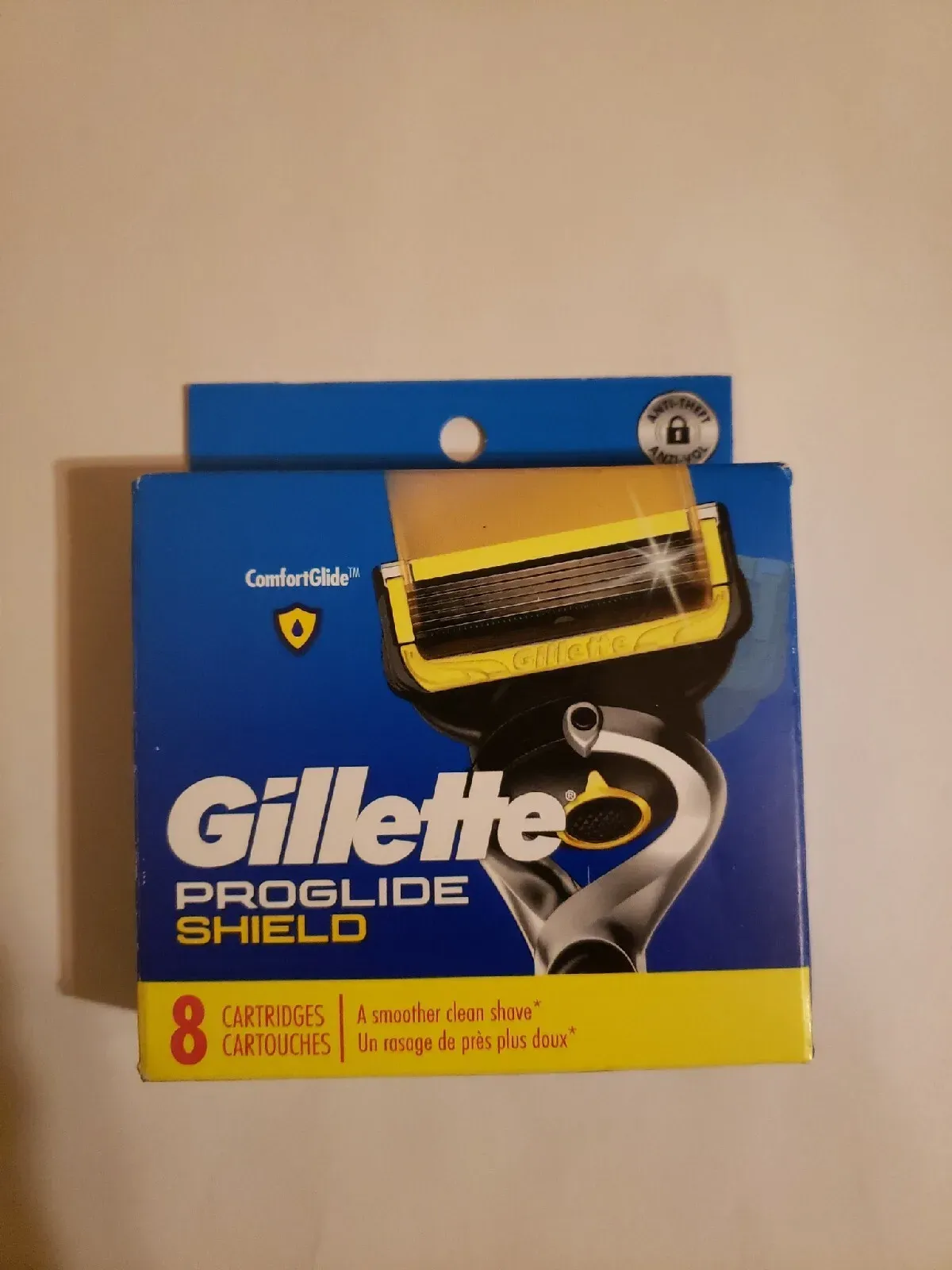 Gillette Proglide Shield Mens Razor Blade Refill Cartridges - 8 Count  Free S&amp;H 