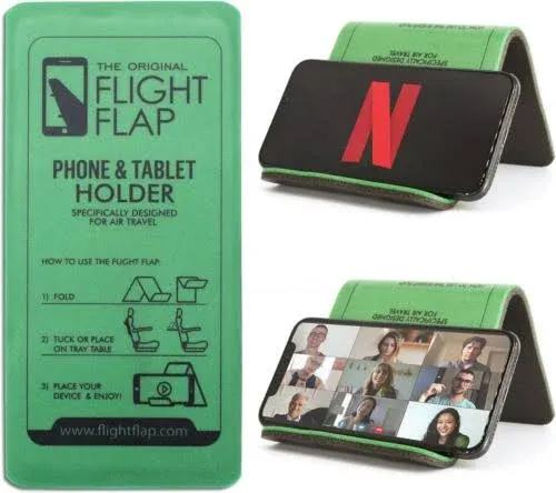 Airplane Phone Holder, Foldable Cell Phone Stand Holder – Flexible Tablet and...