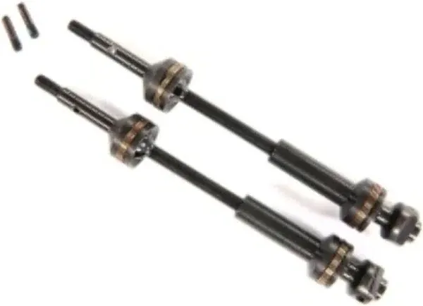 Traxxas TRA9052X Driveshafts, rear, steel-spline constant-veloc<wbr/>ity