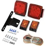 Czc Auto 12V Led Submersible Trailer Tail Light Kit For Under 80 Inch Boat Rv