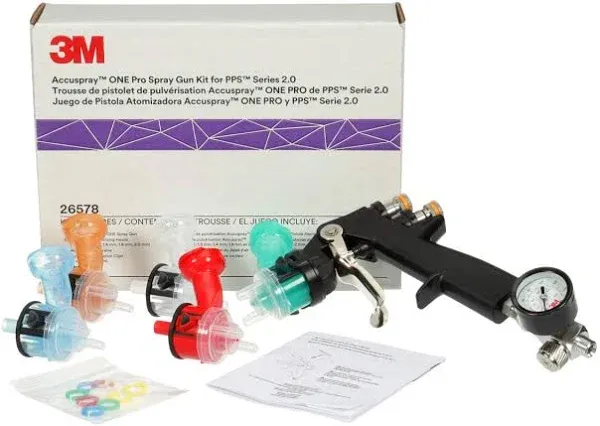 3M 26578 Accuspray One Pro Spray Gun Kit for PPS Series 2.0