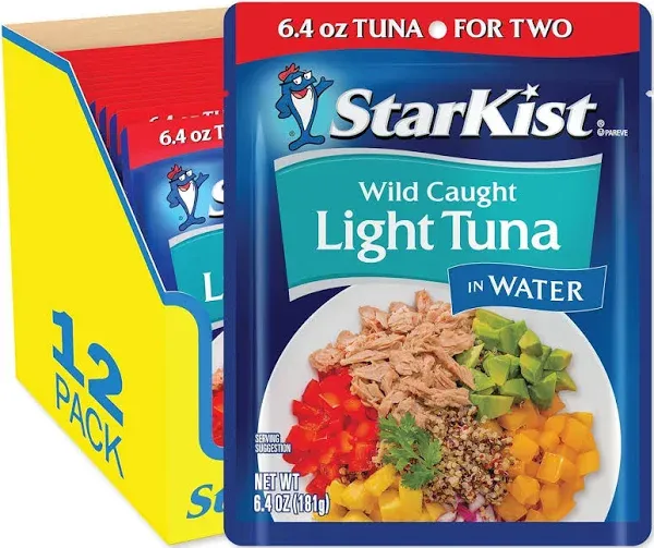 Starkist Chunk Light Tuna in Sunflower Oil, 2.6 Oz. Pouch