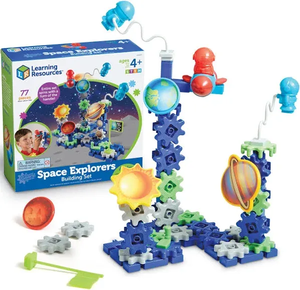 Learning Resources Gears! Space Explorers Building Set