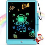 bravokids Toys for 3-6 Years Old Girls Boys, LCD Writing Tablet 10 inch Doodle Board, Electronic Drawing Tablet Drawing Pads, Educational Birthday