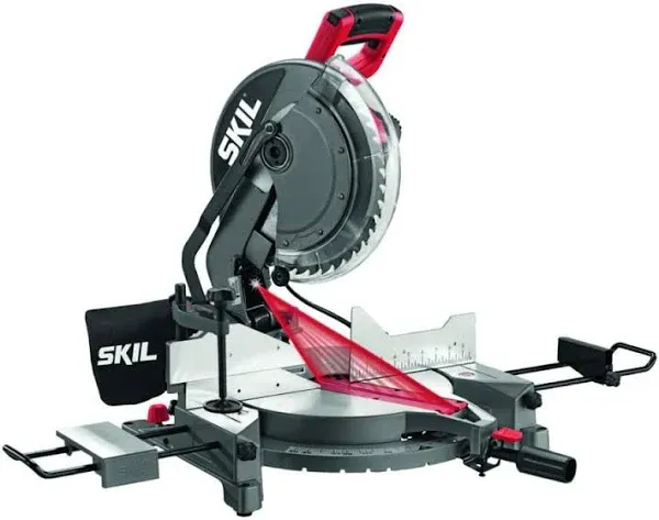 SKIL 3821-01 12-Inch Quick Mount Compound Miter Saw with Laser