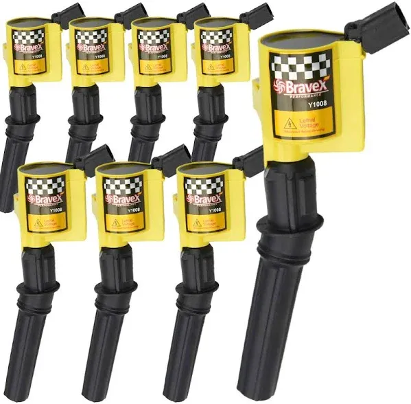 High Performance Ignition Coil 8 Pack -Upgrade 15% More Energy For Ford F-150...