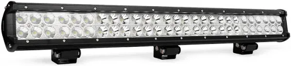 Nilight - 60007C-A 25" 162W Led Light Bar Flood Spot Combo Waterproof Driving Lights Off Road Lights for SUV UTE Truck ATV UTV ,2 Years Warranty