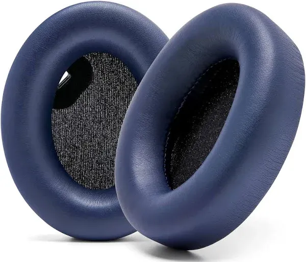 WC Wicked Cushions Replacement Ear Pads for Sony WH1000XM4 Over-Ear Headphones - Soft PU Leather Cushions, Luxurious Noise Isolating Memory Foam, Added Thickness | Blue