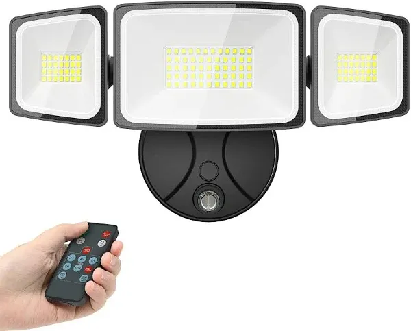 Onforu 55W 5500LM Dusk to Dawn LED Outdoor Security Lighting