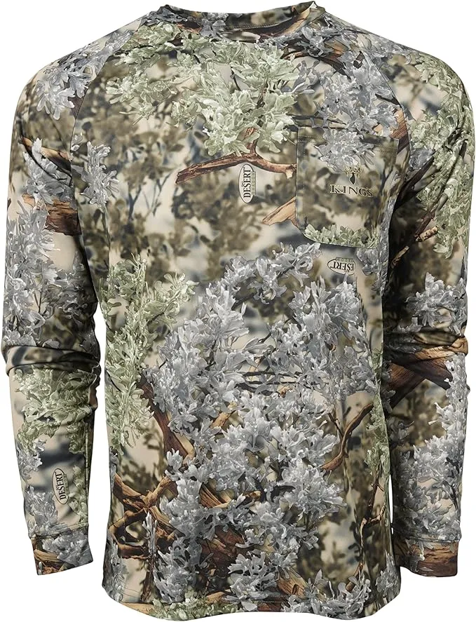 King's Camo Men's Kcm1087 Hunter Series Long Sleeve Shirt